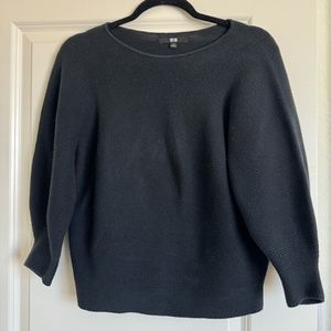 Uniqlo size S black women blazer shirt sweater